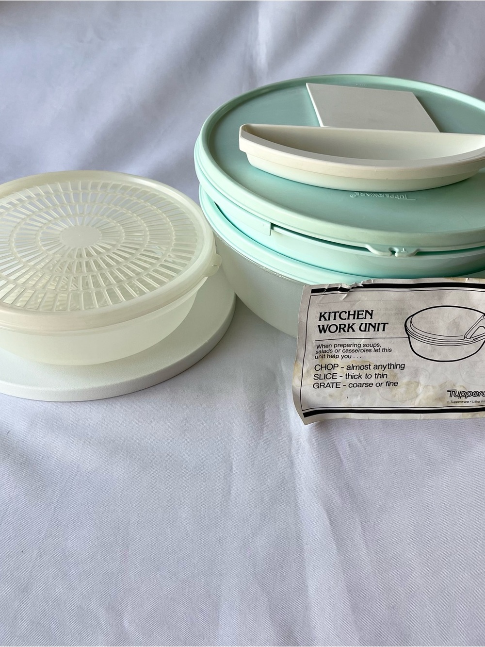 Vintage Tupperware Kitchen Work Unit